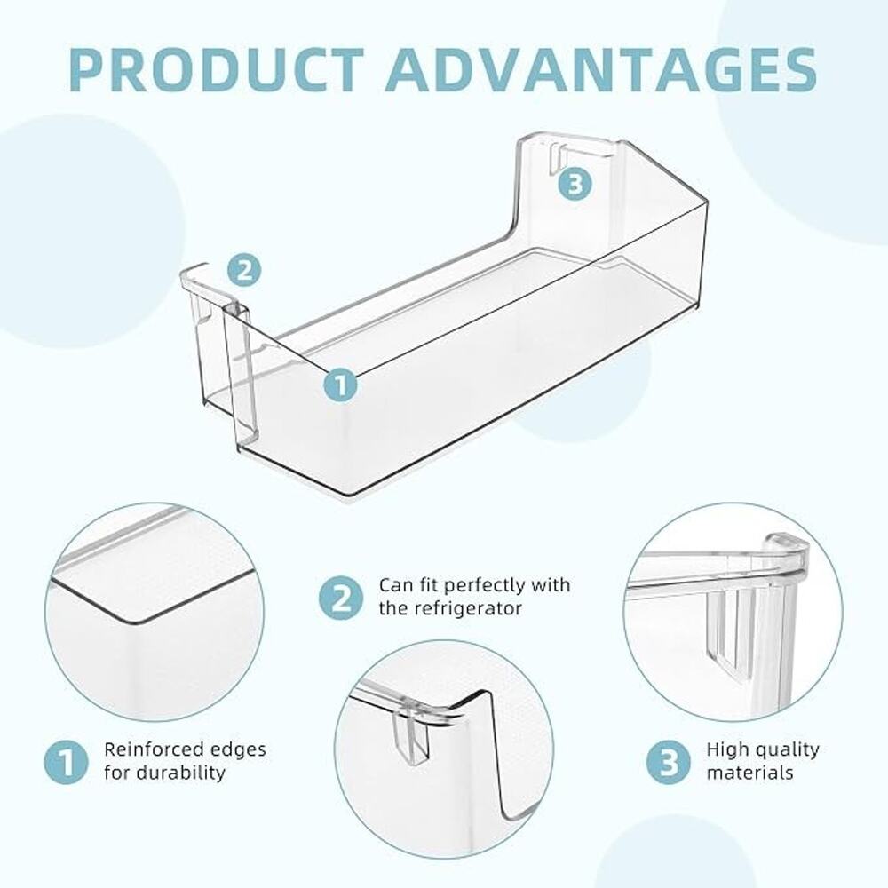 UPGRADED W11239961 W10900538 Refrigerator Door Shelf Replacement Compatible with